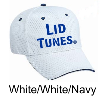 Lid Tunes Pro Mesh Sandwich Visor Cap